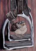 Bird Art Print-Hand Drawn Illustration
