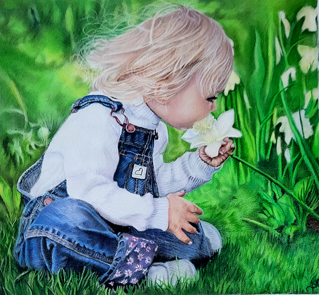 Springtime Art Print-Hand Drawn Illustration